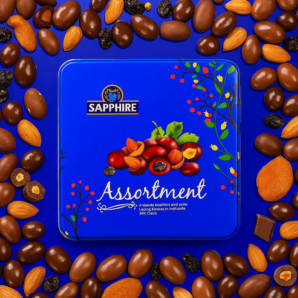 Sapphire Coated Nuts Assorted 200g