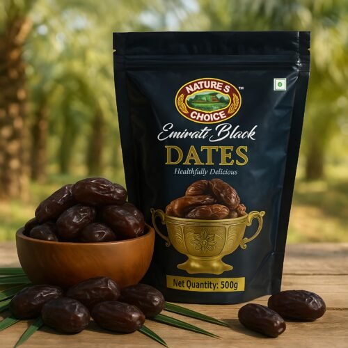 Nature's Choice Emirati Black Dates 500gm