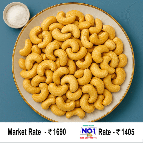Premium Quality Cashew W180 Roasted & Salted