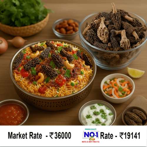 Gucchi Dry Musroom  Lehladakh Jammu & Kashmir Product